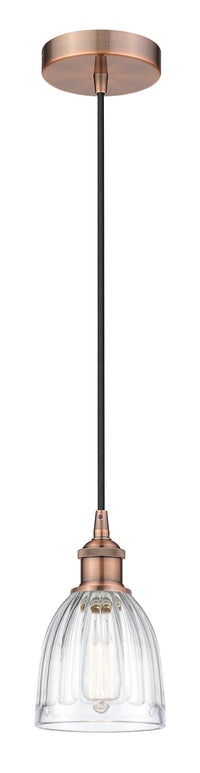 Edison Mini Pendant Antique Brass Finish