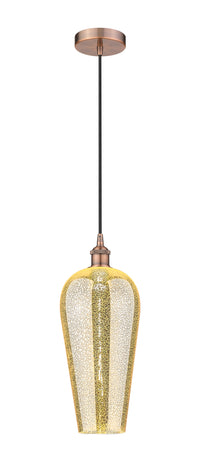 Edison Mini Pendant Antique Brass Finish