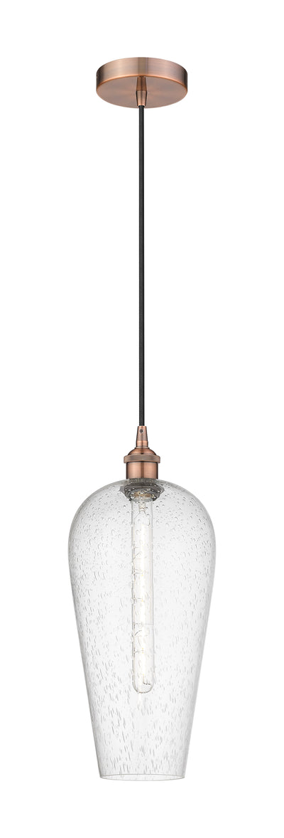 Edison Mini Pendant Antique Brass Finish
