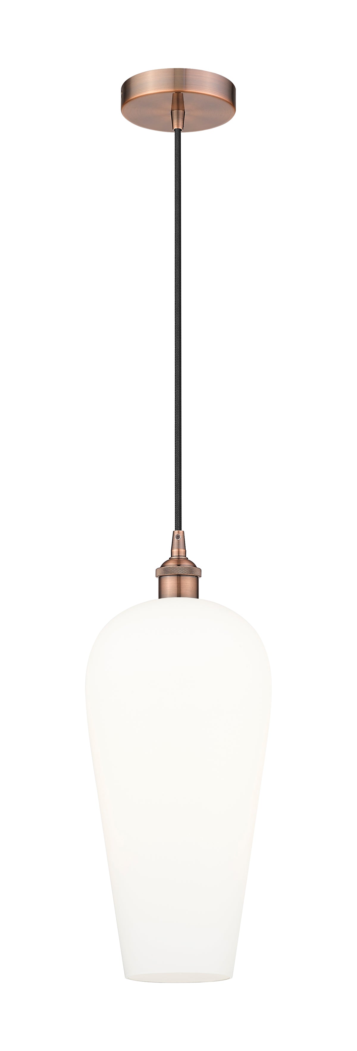 Edison Mini Pendant Antique Brass Finish