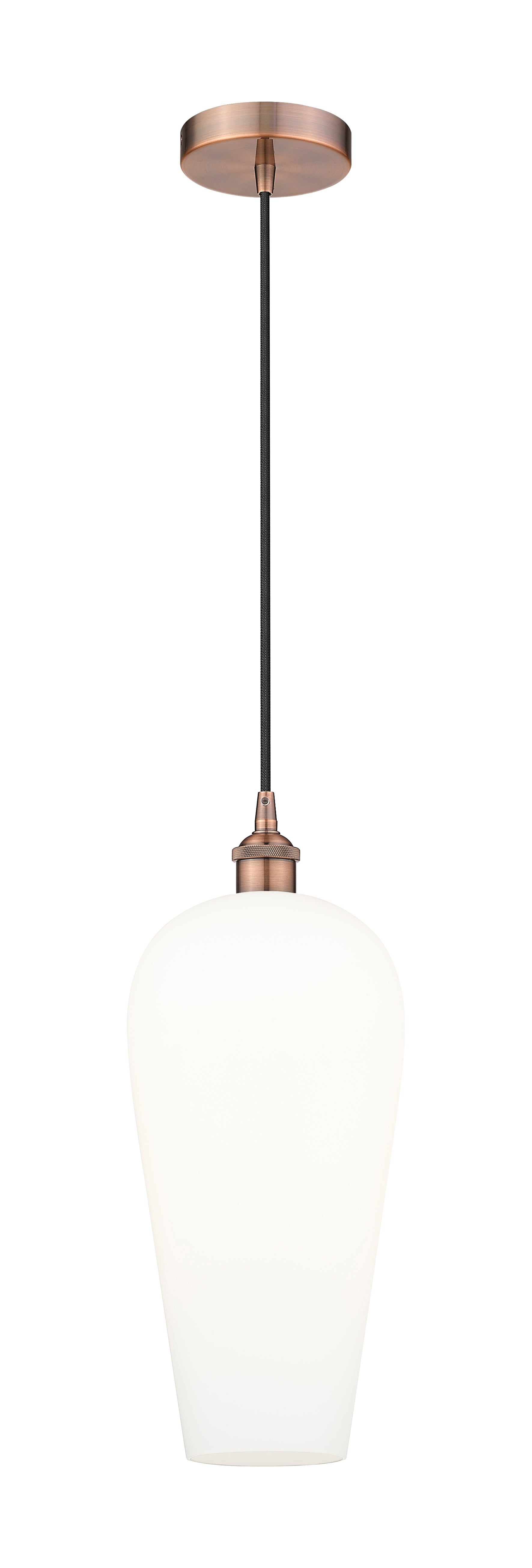 Edison Mini Pendant Antique Brass Finish