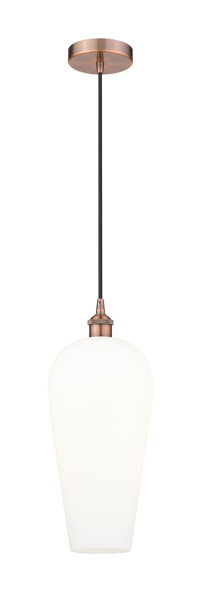 Edison Mini Pendant Antique Brass Finish