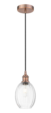 Edison Mini Pendant Antique Brass Finish