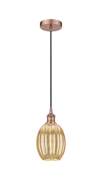 Edison Mini Pendant Antique Brass Finish