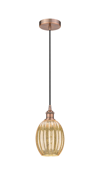 Edison Mini Pendant Antique Brass Finish