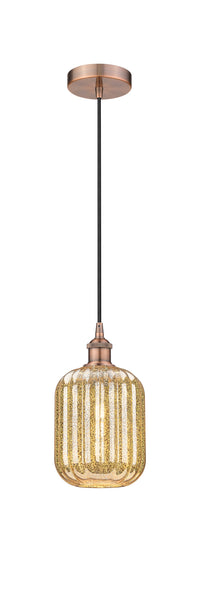 Edison Mini Pendant Antique Brass Finish