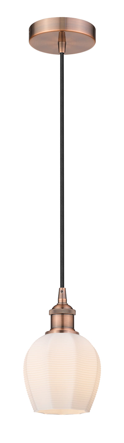 Edison Mini Pendant Antique Brass Finish