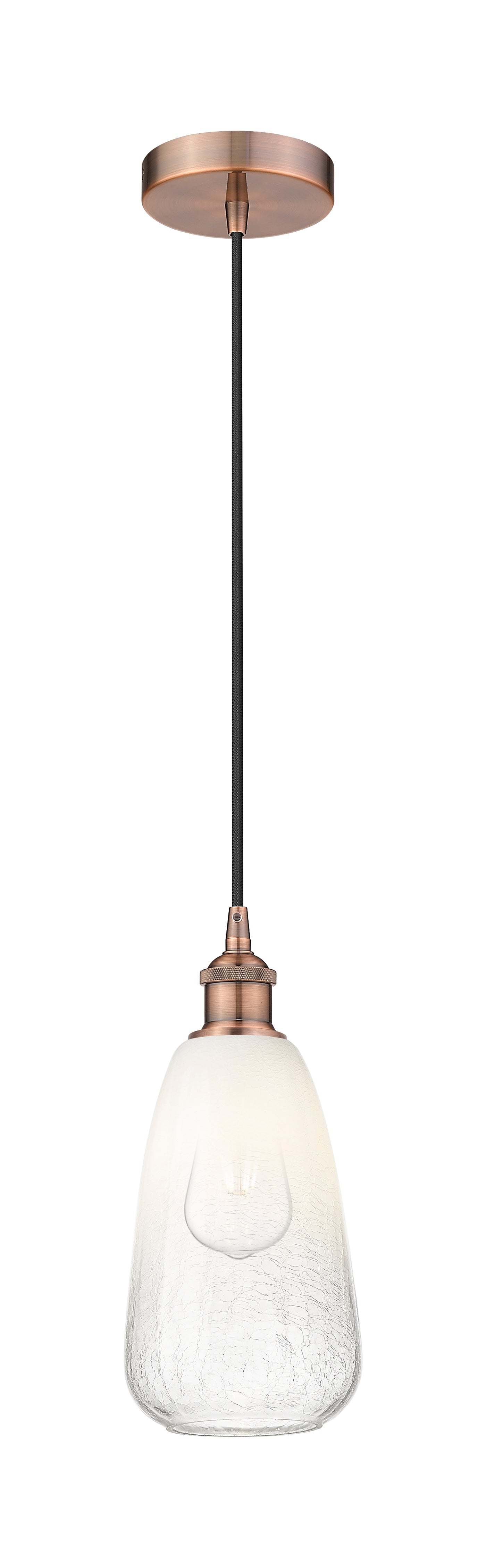 Edison Mini Pendant Antique Brass Finish
