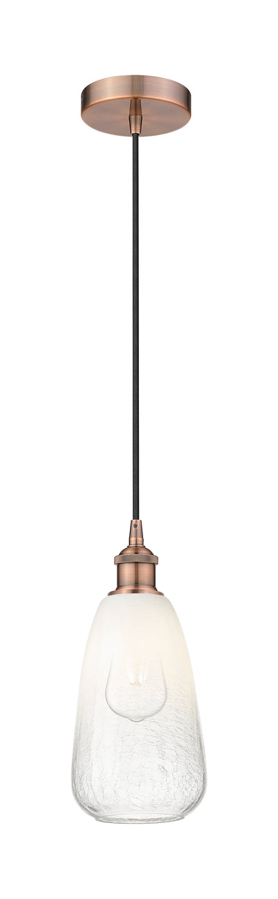 Edison Mini Pendant Antique Brass Finish