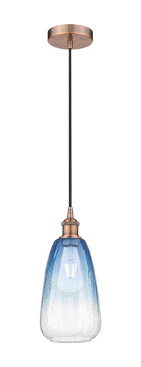 Edison Mini Pendant Antique Brass Finish