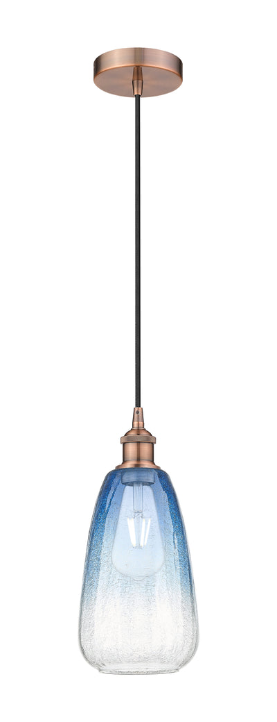 Edison Mini Pendant Antique Brass Finish