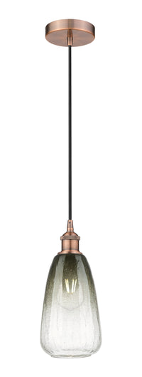 Edison Mini Pendant Antique Brass Finish