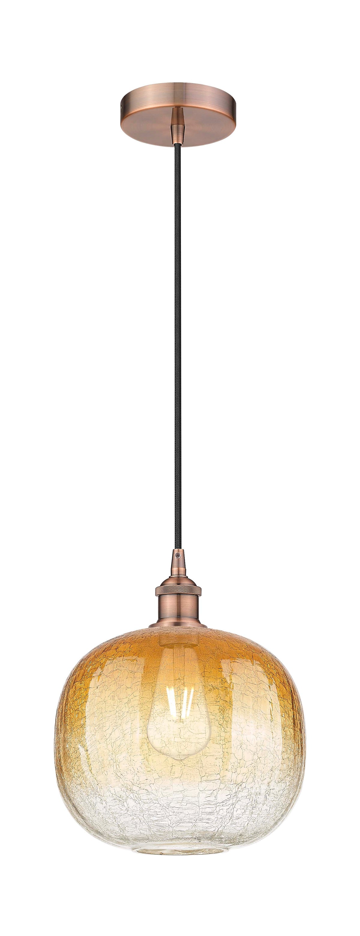 Brookhaven Sphere 11-Inch 1-Light Cord-Hung Mini Pendant