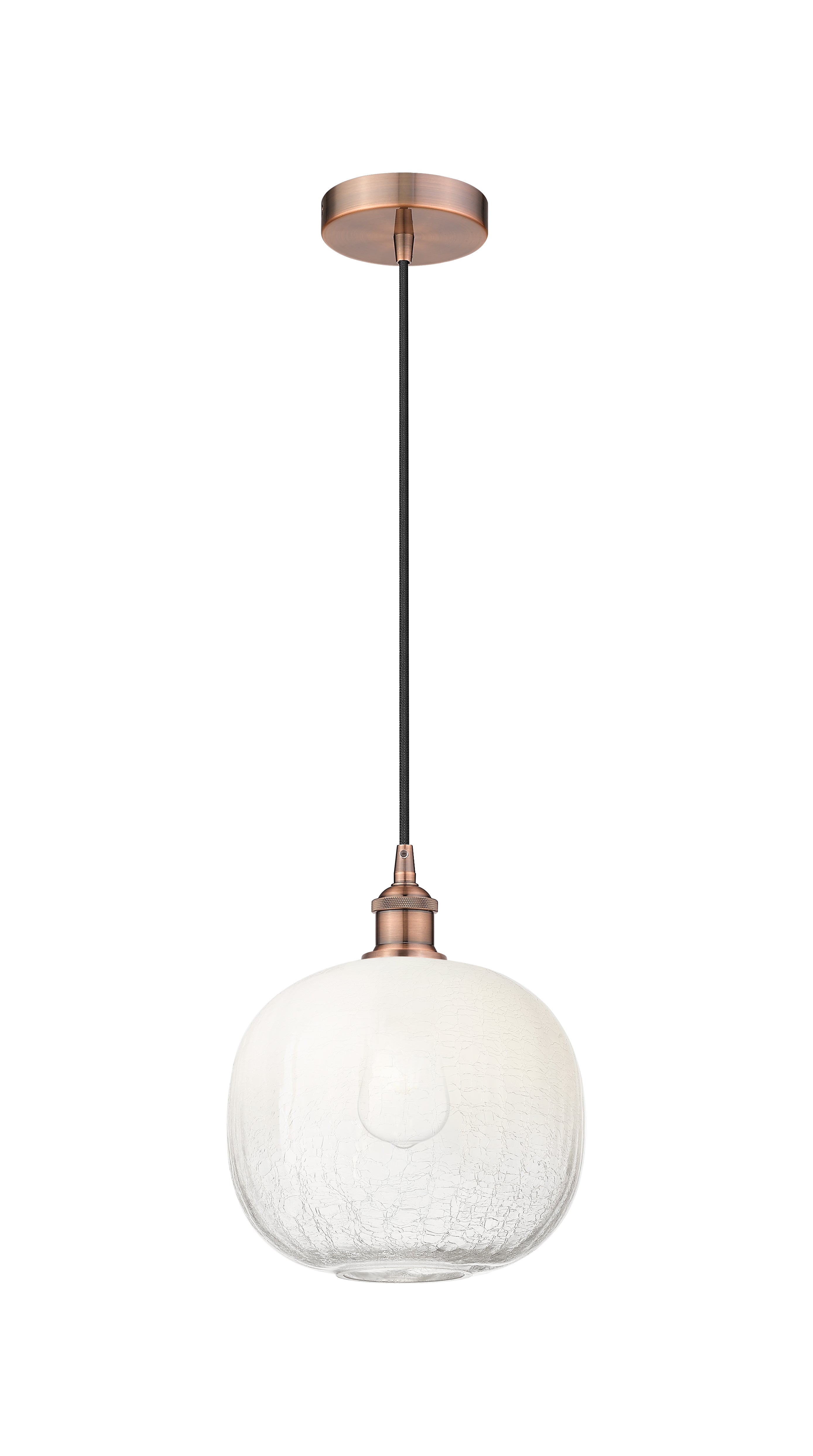 Edison Mini Pendant Antique Brass Finish