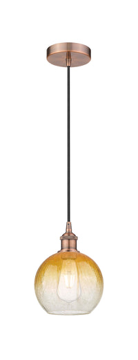 Edison Mini Pendant Antique Brass Finish