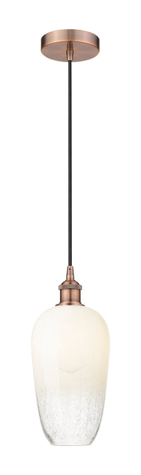 Edison Mini Pendant Antique Brass 7 Inch