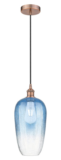 Edison Mini Pendant Antique Brass 7 Inch