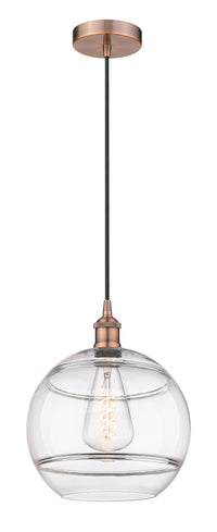 Edison Mini Pendant Antique Brass Cast Brass