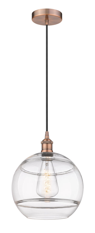 Edison Mini Pendant Antique Brass Cast Brass