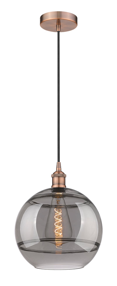 Edison Mini Pendant Antique Brass Cast Brass