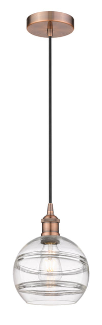 Edison Mini Pendant Antique Brass Cast