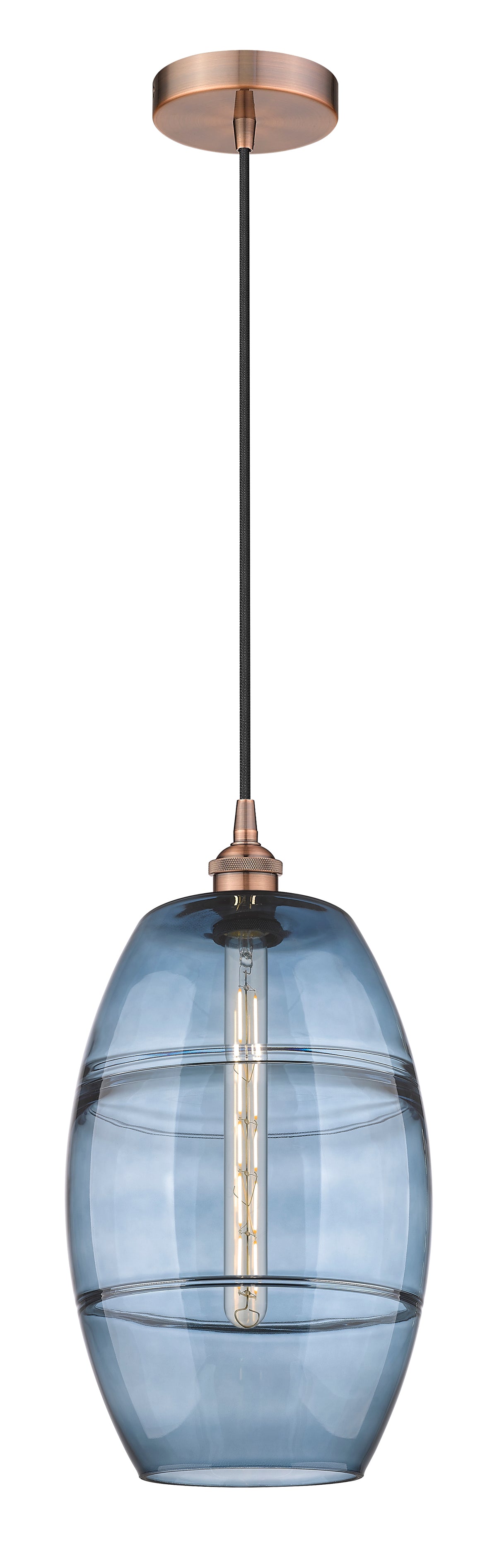 Edison Mini Pendant Antique Brass Finish