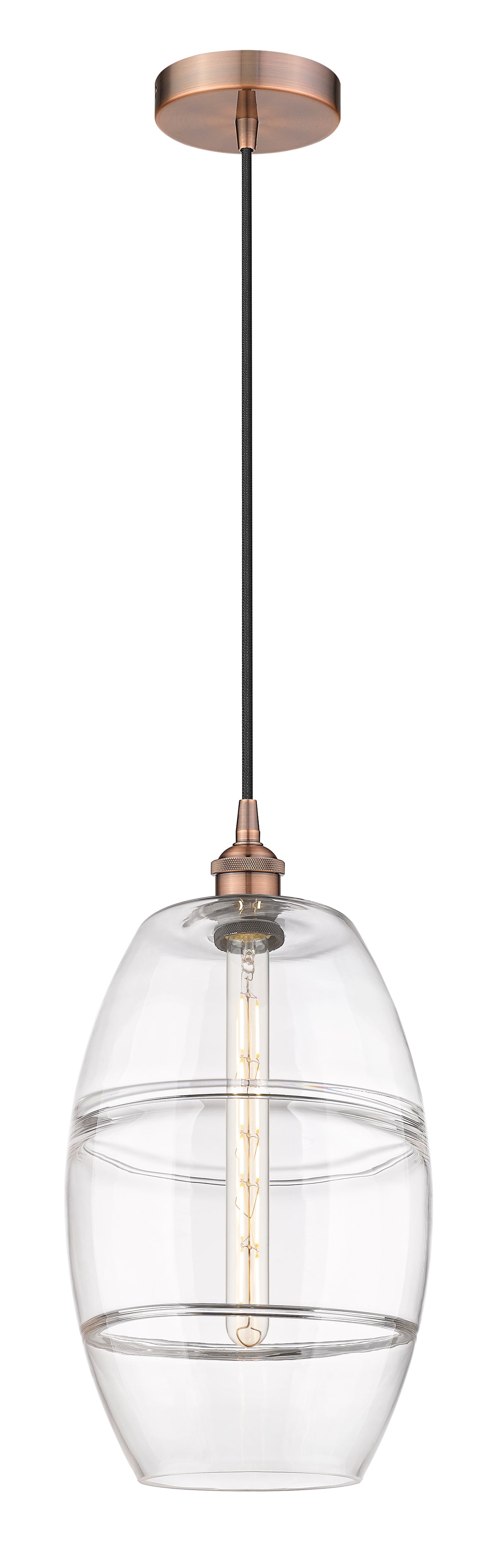 Edison Mini Pendant Antique Brass Finish