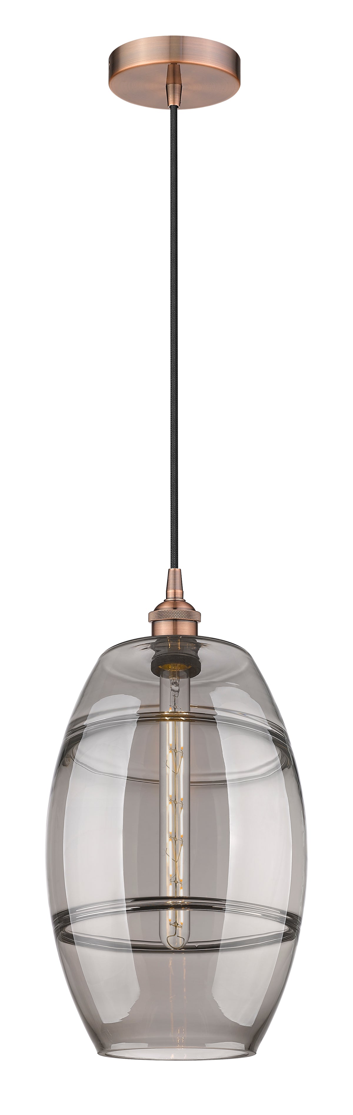 Edison Mini Pendant Antique Brass Finish