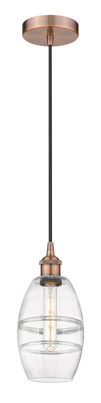 Edison Mini Pendant Antique Brass Finish