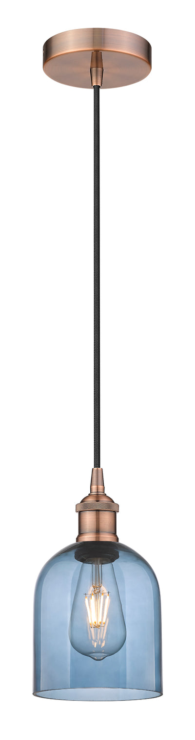 Edison Mini Pendant Antique Brass Finish
