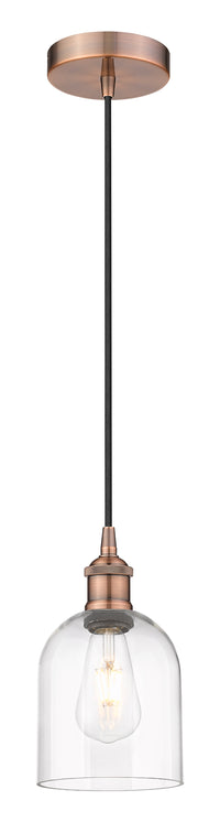 Edison Mini Pendant Antique Brass Finish