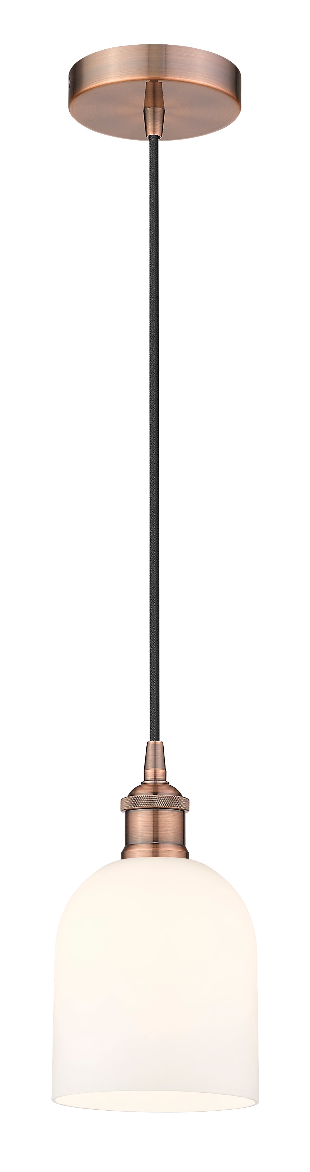Edison Mini Pendant Antique Brass Finish
