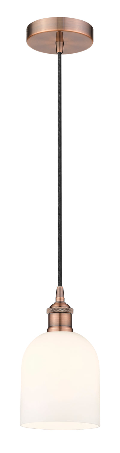 Edison Mini Pendant Antique Brass Finish