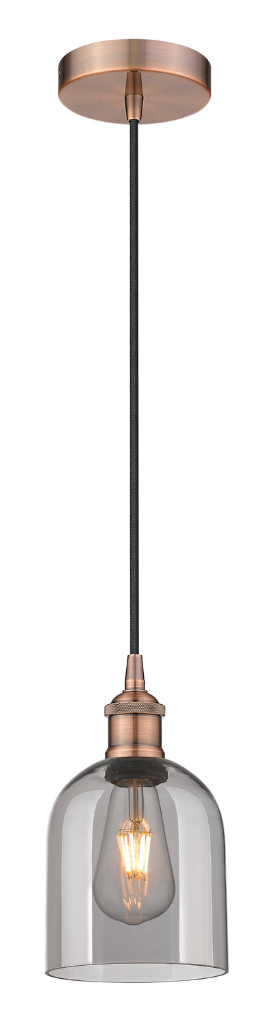 Edison Mini Pendant Antique Brass Finish