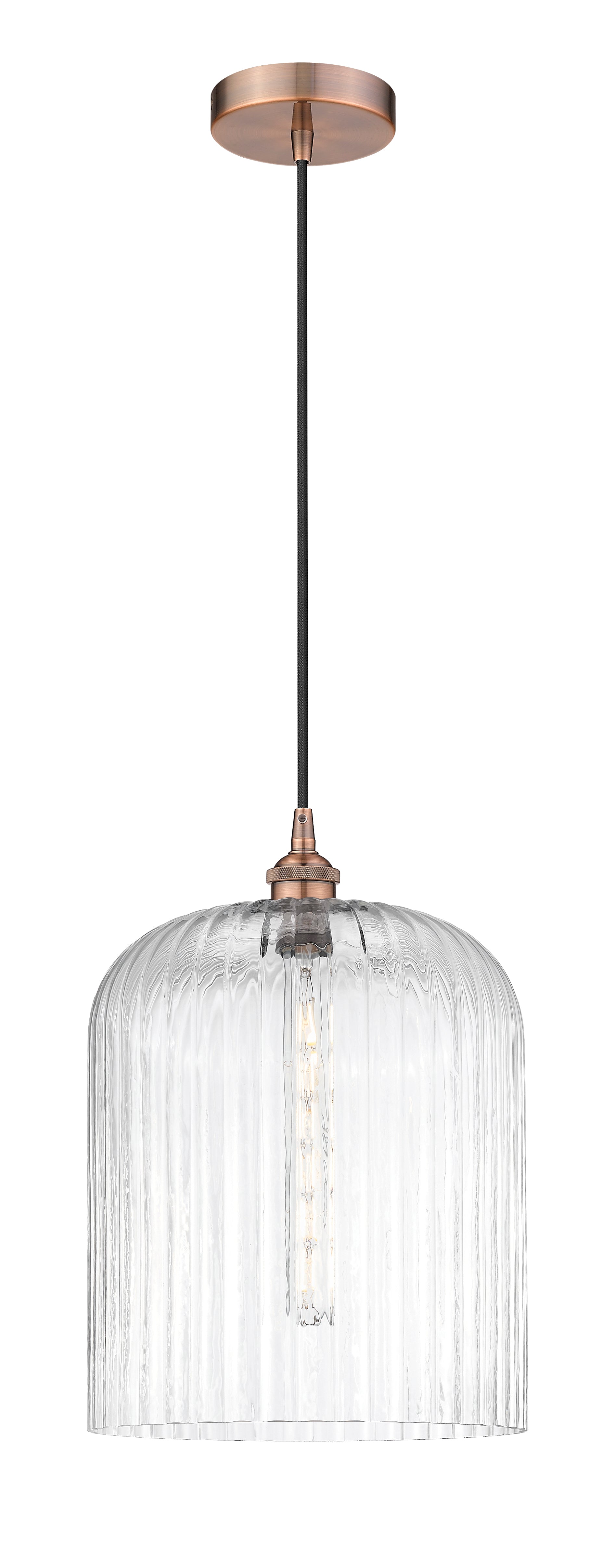 Edison Mini Pendant Antique Brass Finish
