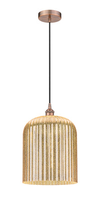 Edison Mini Pendant Antique Brass Finish