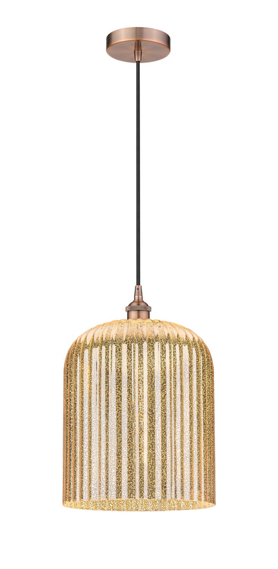 Edison Mini Pendant Antique Brass Finish