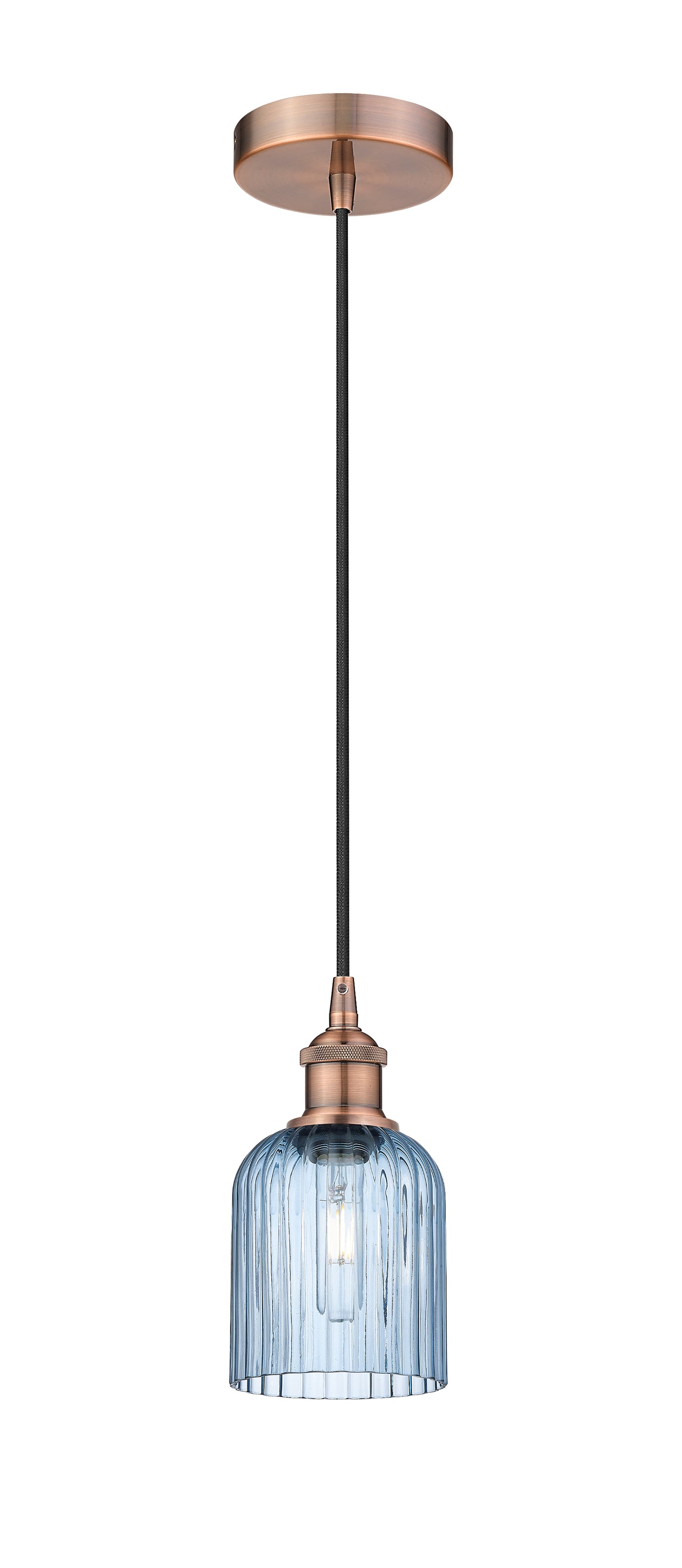 Edison Mini Pendant Antique Brass Dimmable