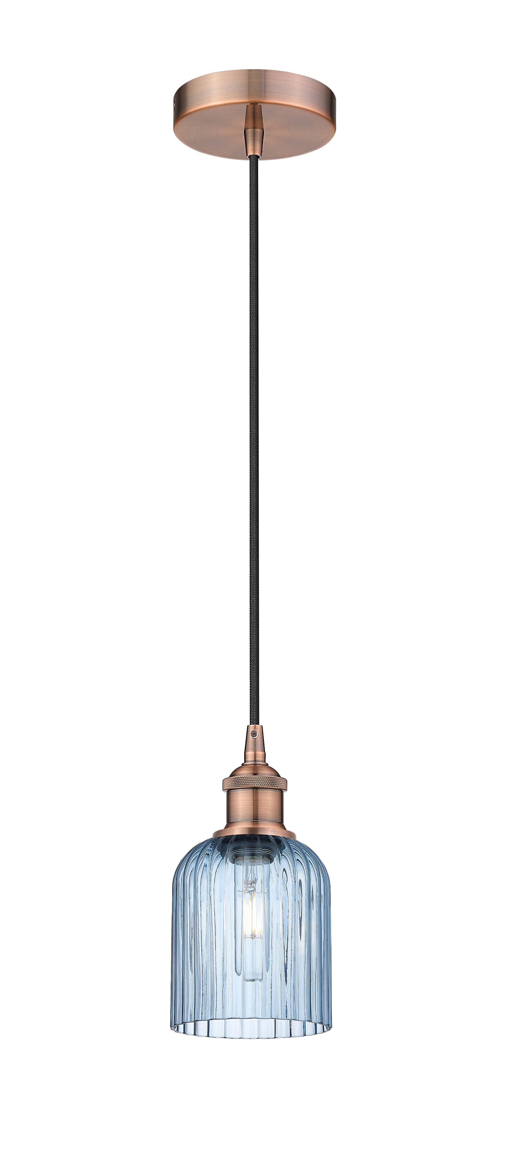 Edison Mini Pendant Antique Brass Dimmable