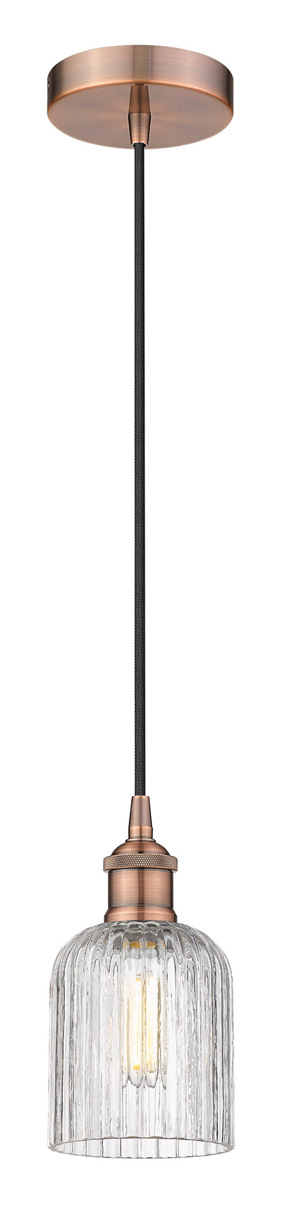 Edison Mini Pendant Antique Brass Dimmable
