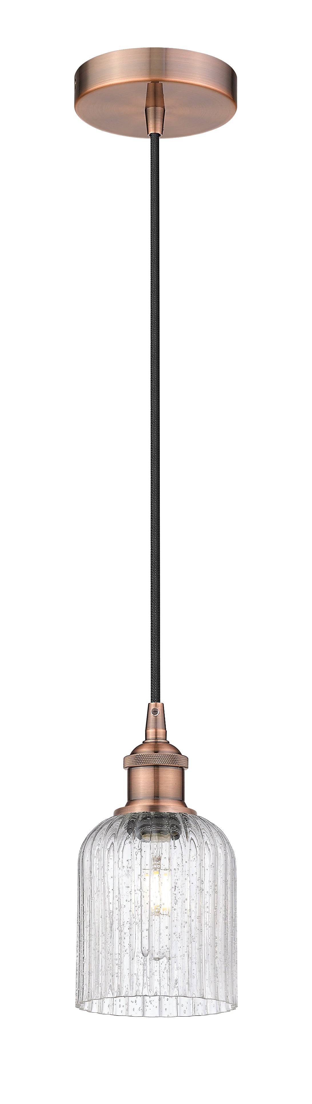 Edison Mini Pendant Antique Brass Dimmable