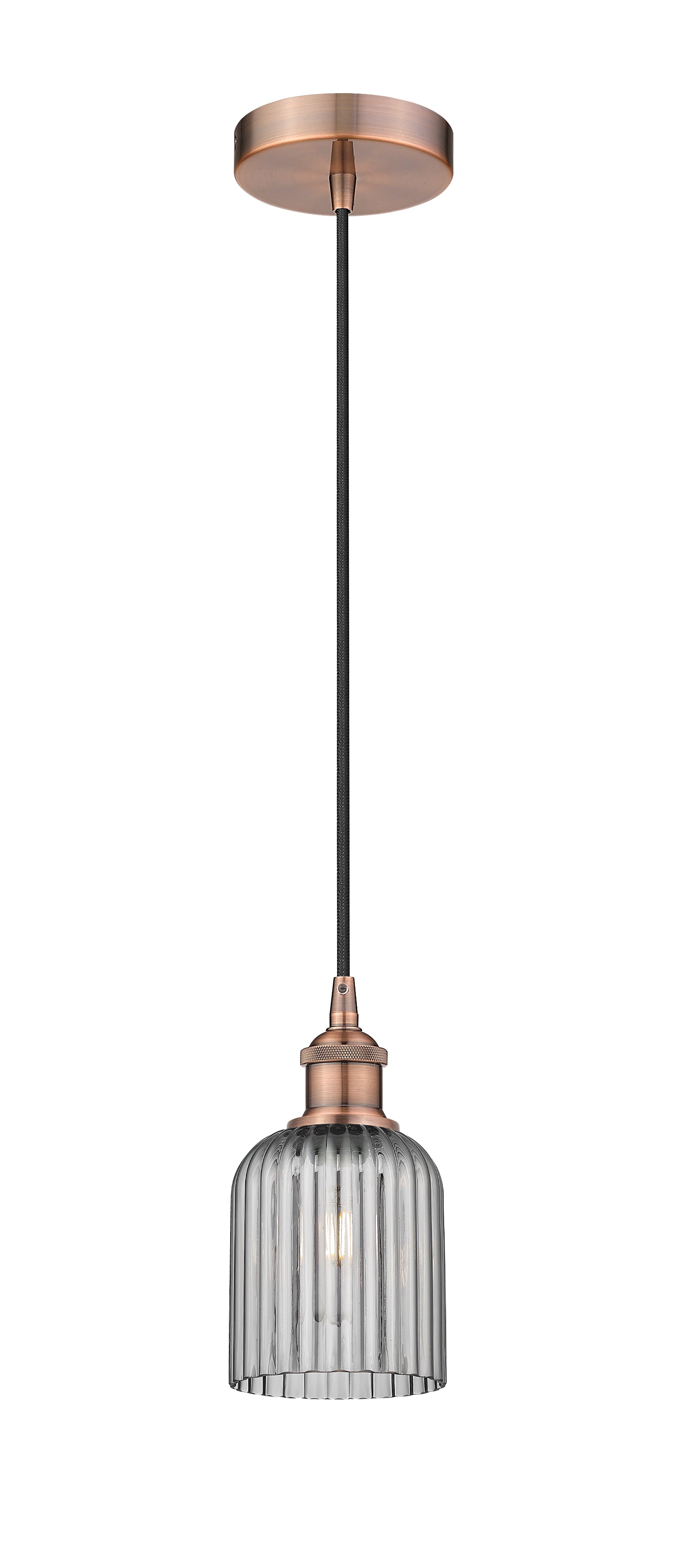 Edison Mini Pendant Antique Brass Dimmable