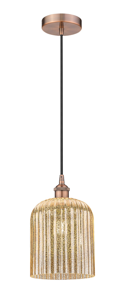 Edison Mini Pendant Antique Brass Finish