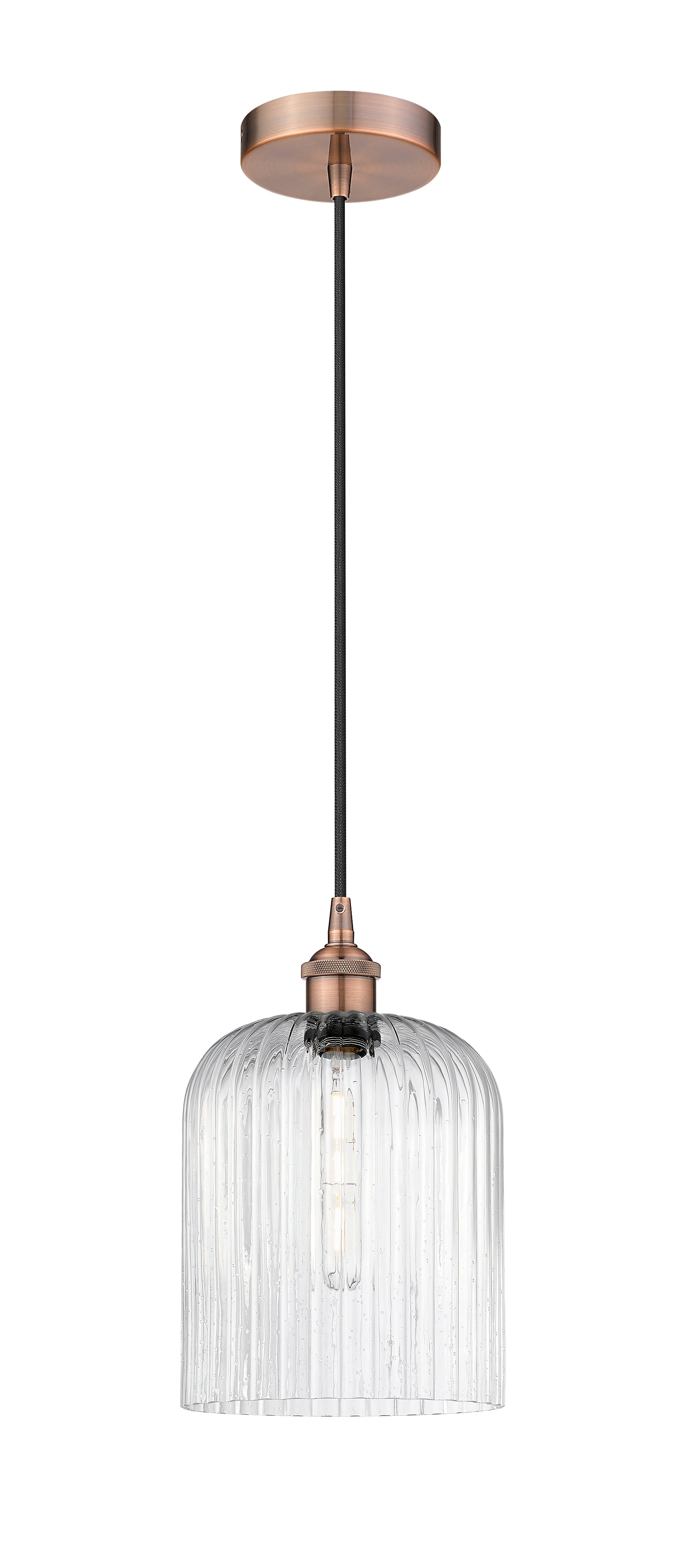 Edison Mini Pendant Antique Brass Finish