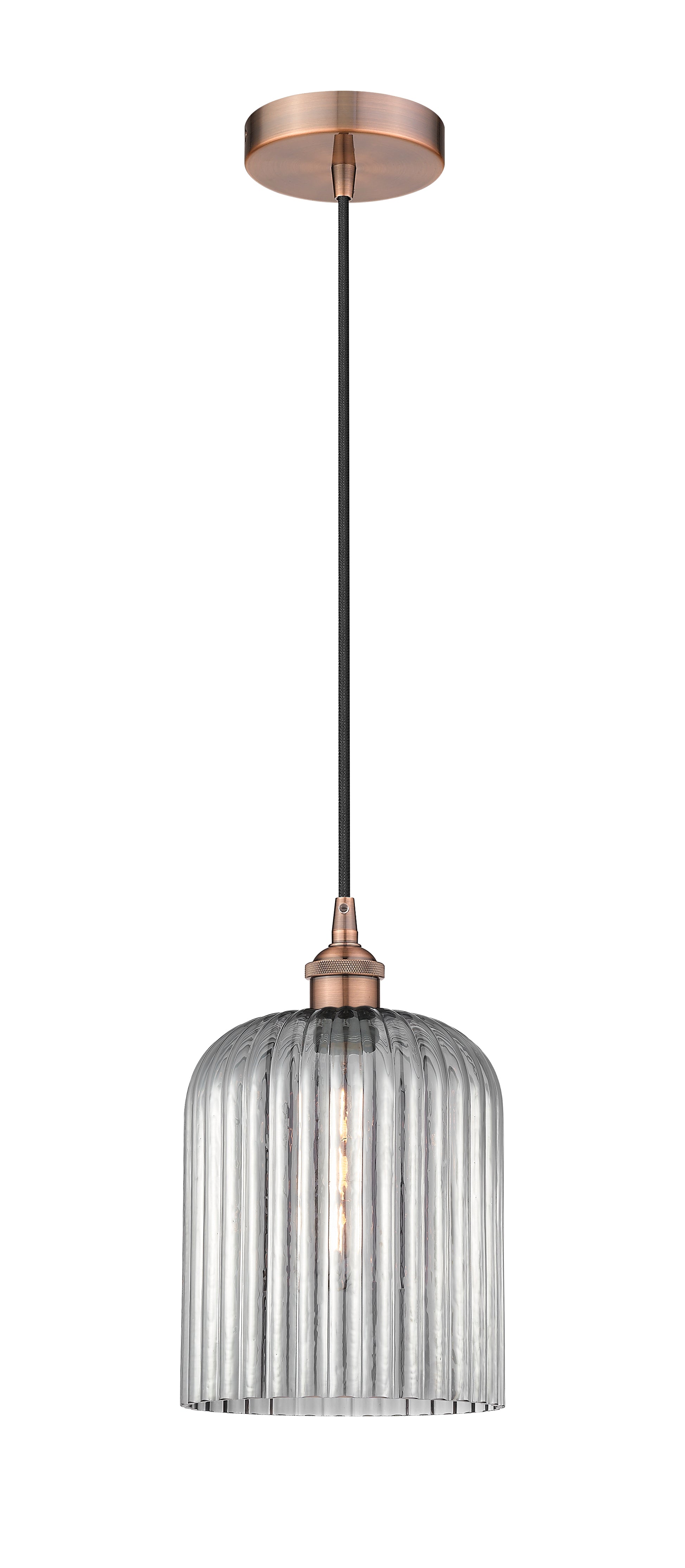 Edison Mini Pendant Antique Brass Finish