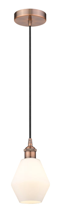 Edison Mini Pendant Antique Brass Finish