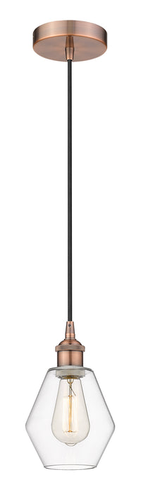 Edison Mini Pendant Antique Brass Finish