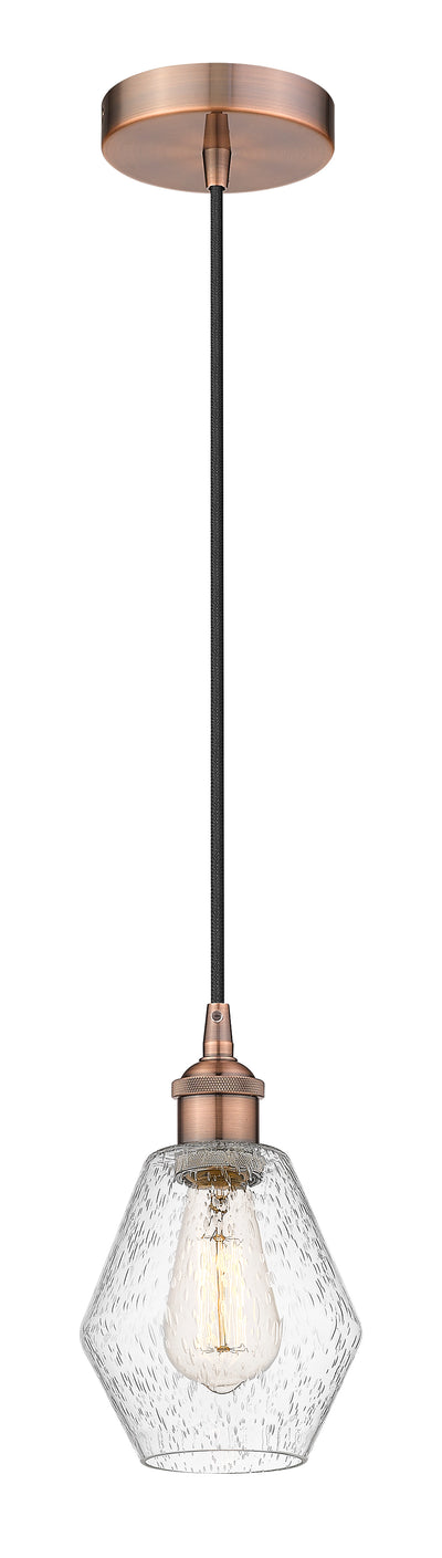 Edison Mini Pendant Antique Brass Finish
