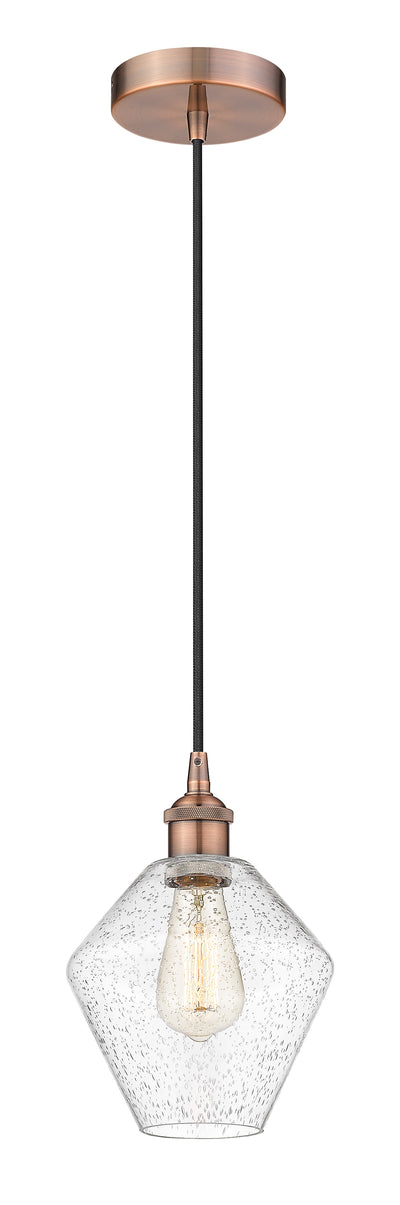 Edison Mini Pendant Cast Brass Antique