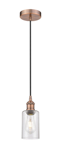Edison Mini Pendant Cast Brass Antique
